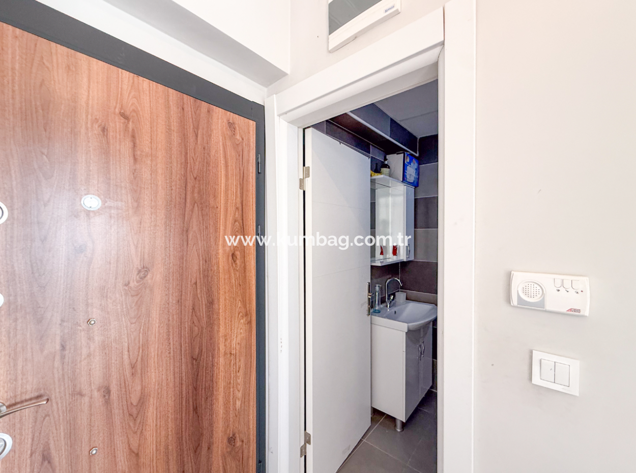 Furnished 1 1 Flat For Sale In A Site Close To The Sea With Aquapark And Pool