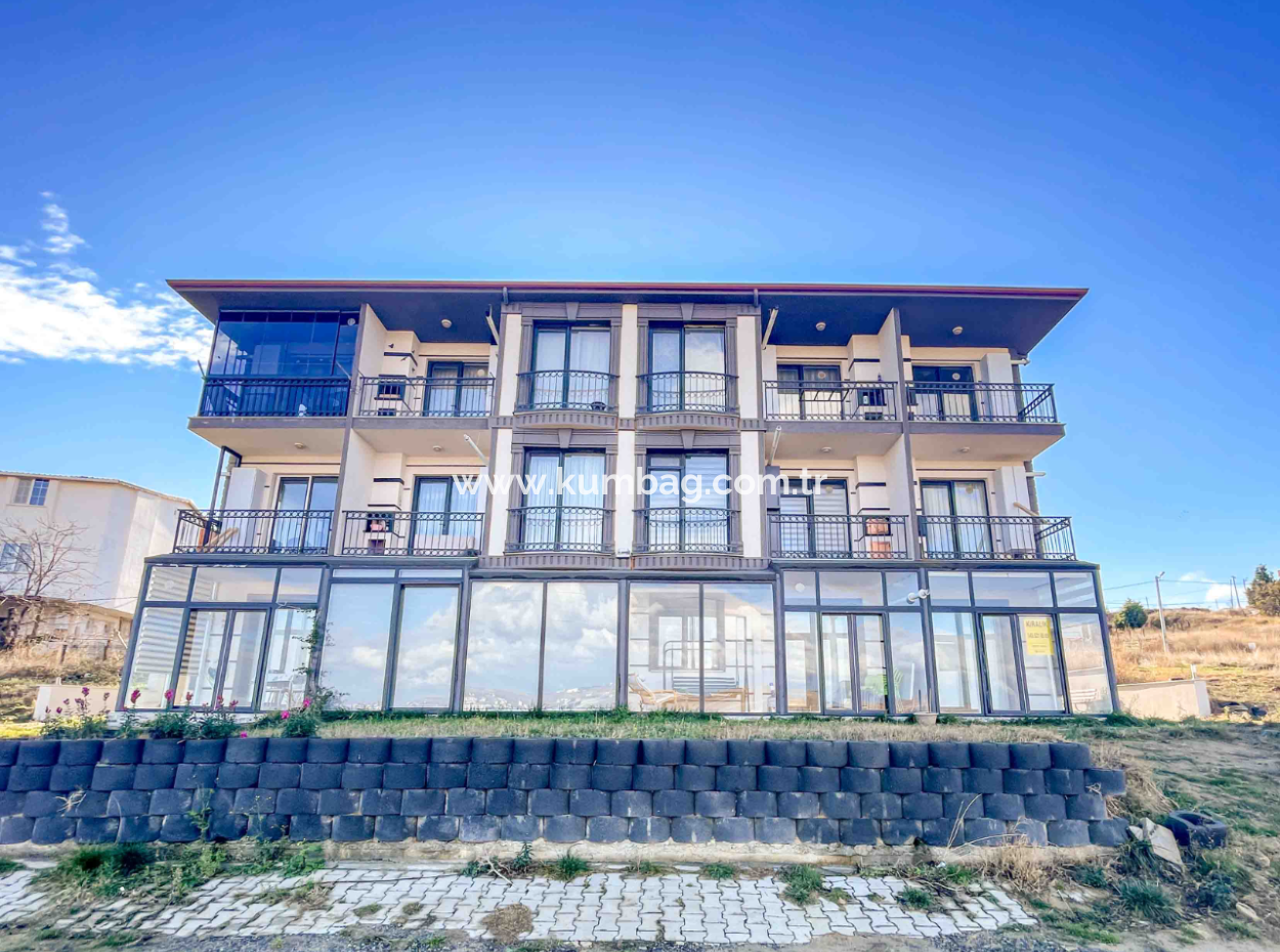 2 1 Flat For Sale With Full Sea View On Kumbağ Hill