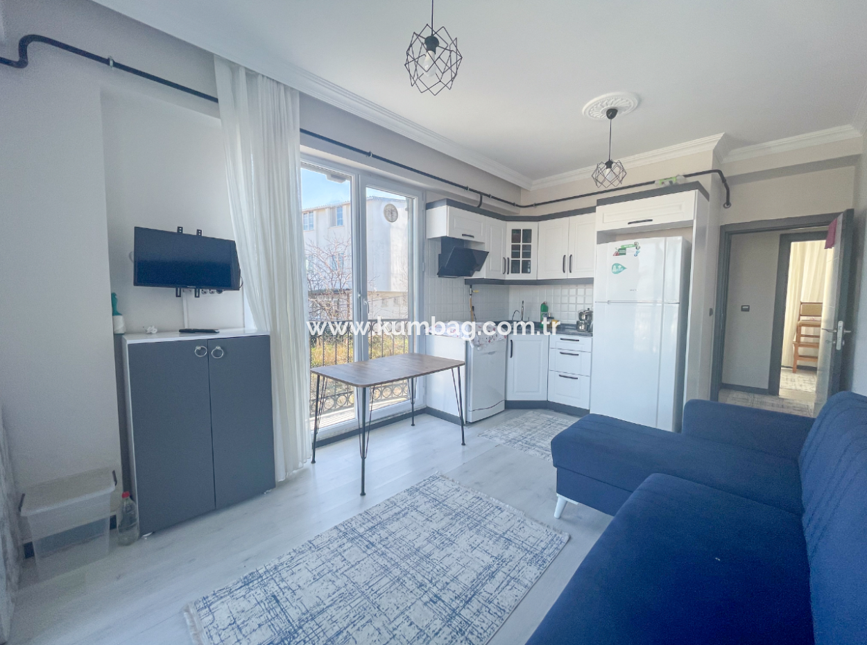 2 1 Flat For Sale With Full Sea View On Kumbağ Hill