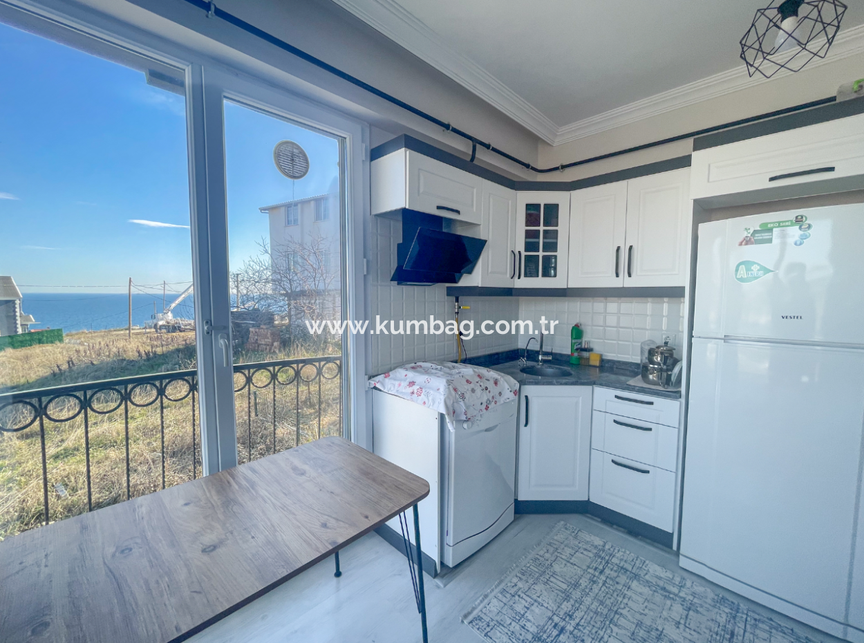 2 1 Flat For Sale With Full Sea View On Kumbağ Hill