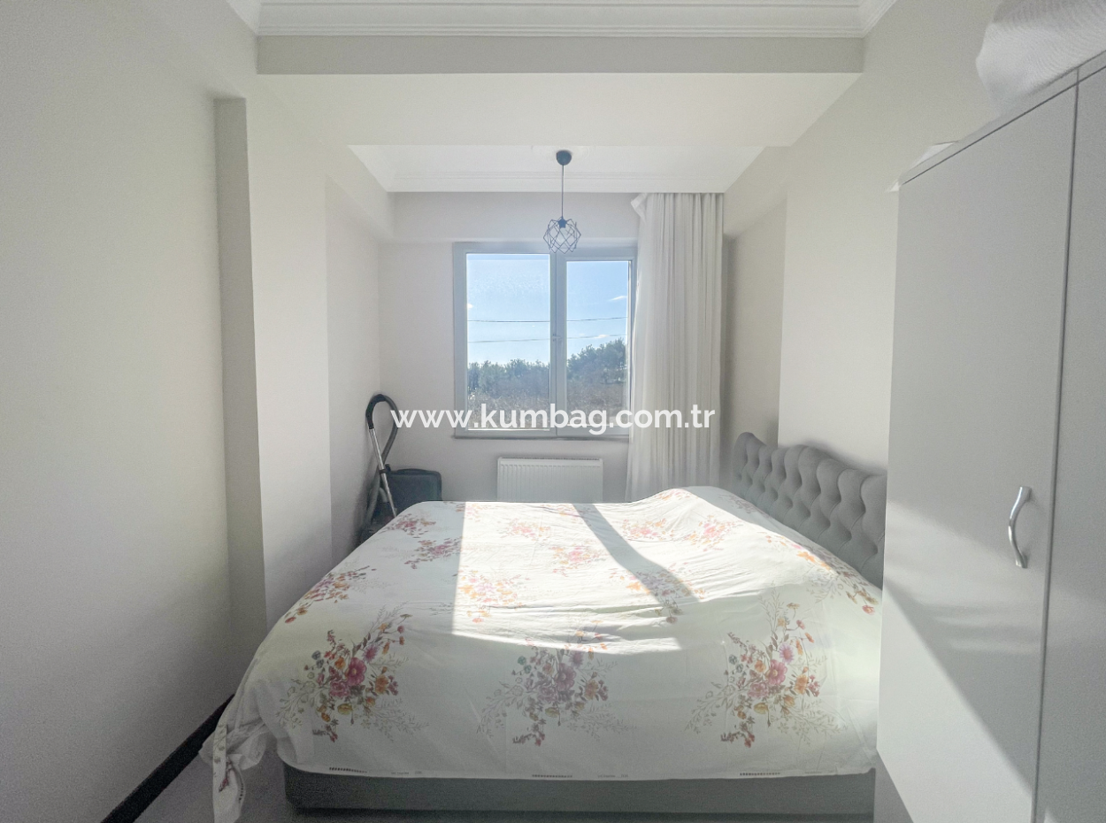 2 1 Flat For Sale With Full Sea View On Kumbağ Hill