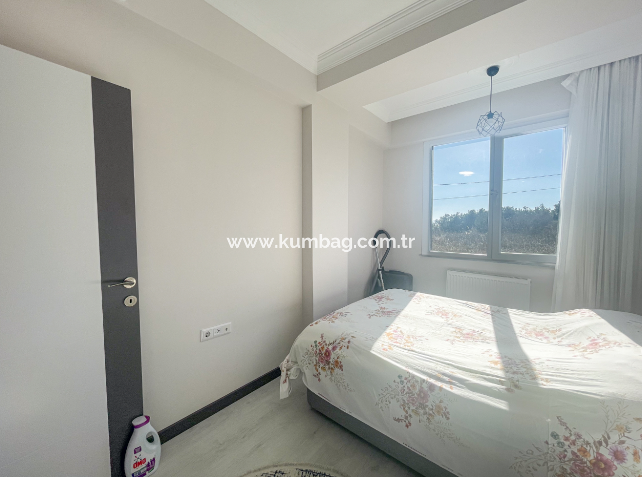 2 1 Flat For Sale With Full Sea View On Kumbağ Hill