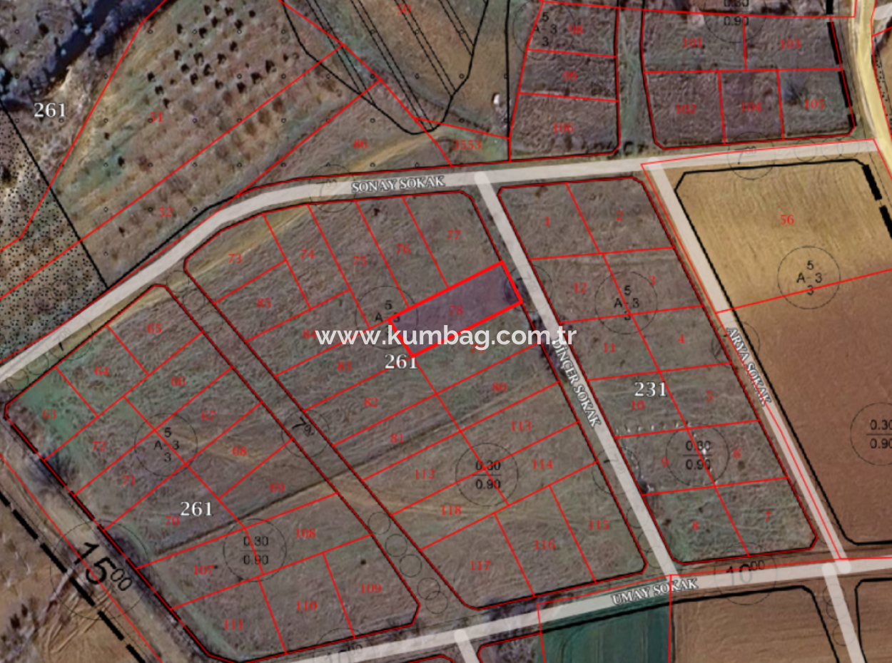 Land For Sale In Tekirdağ Kumbağ, Suitable For Zoned And Bankrupt Investment