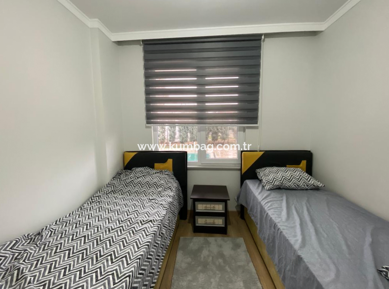 2 1 Flats For Sale With Garden In Boutique Site With Pool In Kumbağ