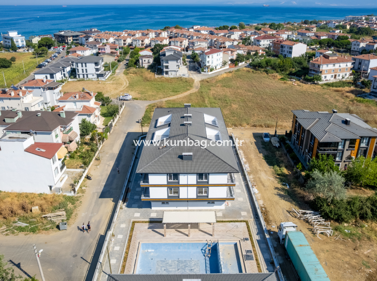Luxury 2 1 Apartments For Sale In Kumbag Sea Side Complex With Pool