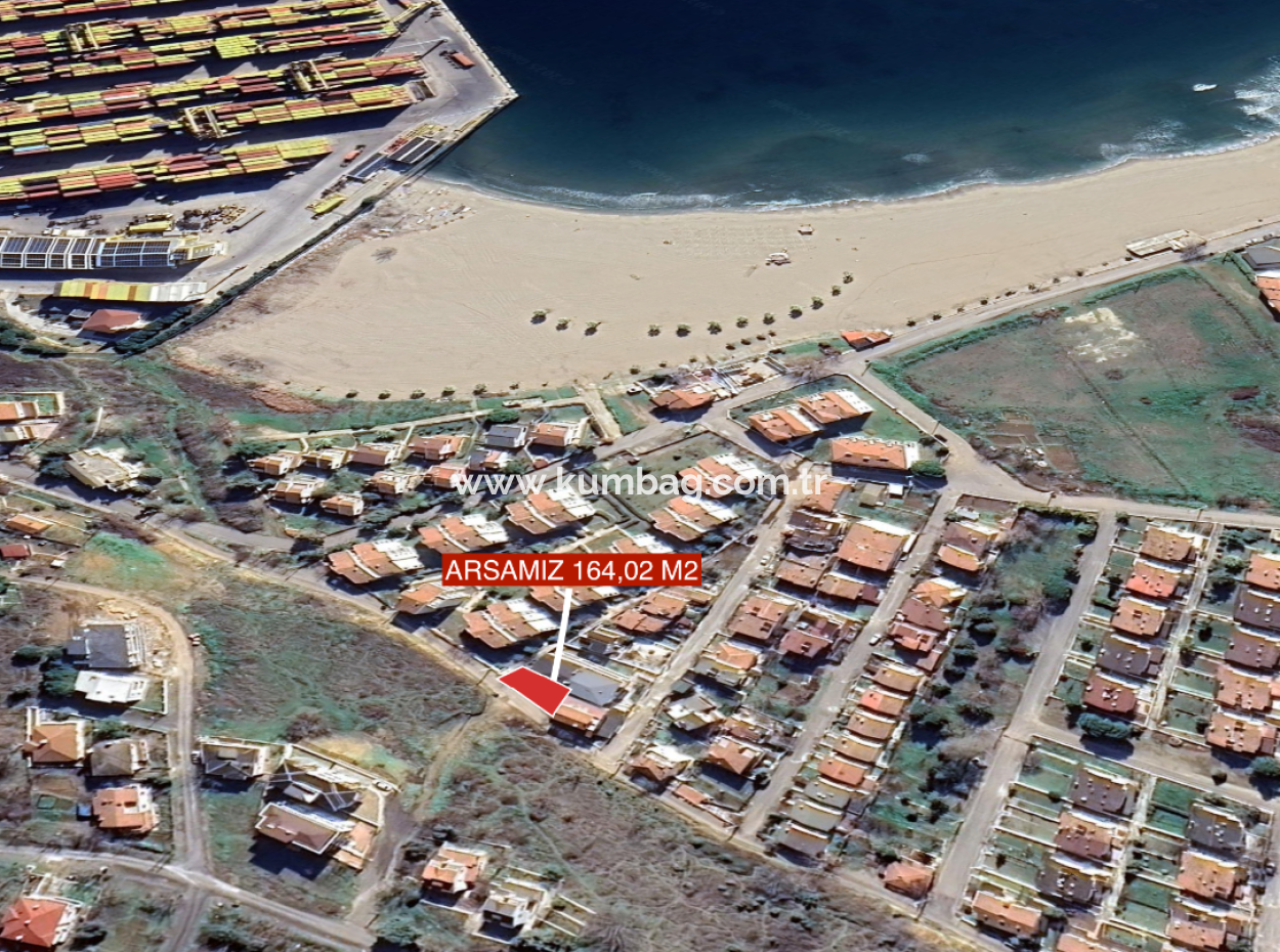 164 M2 Land For Sale In Kumbağ, 3 Floors Zoned, Very Close To The Sea