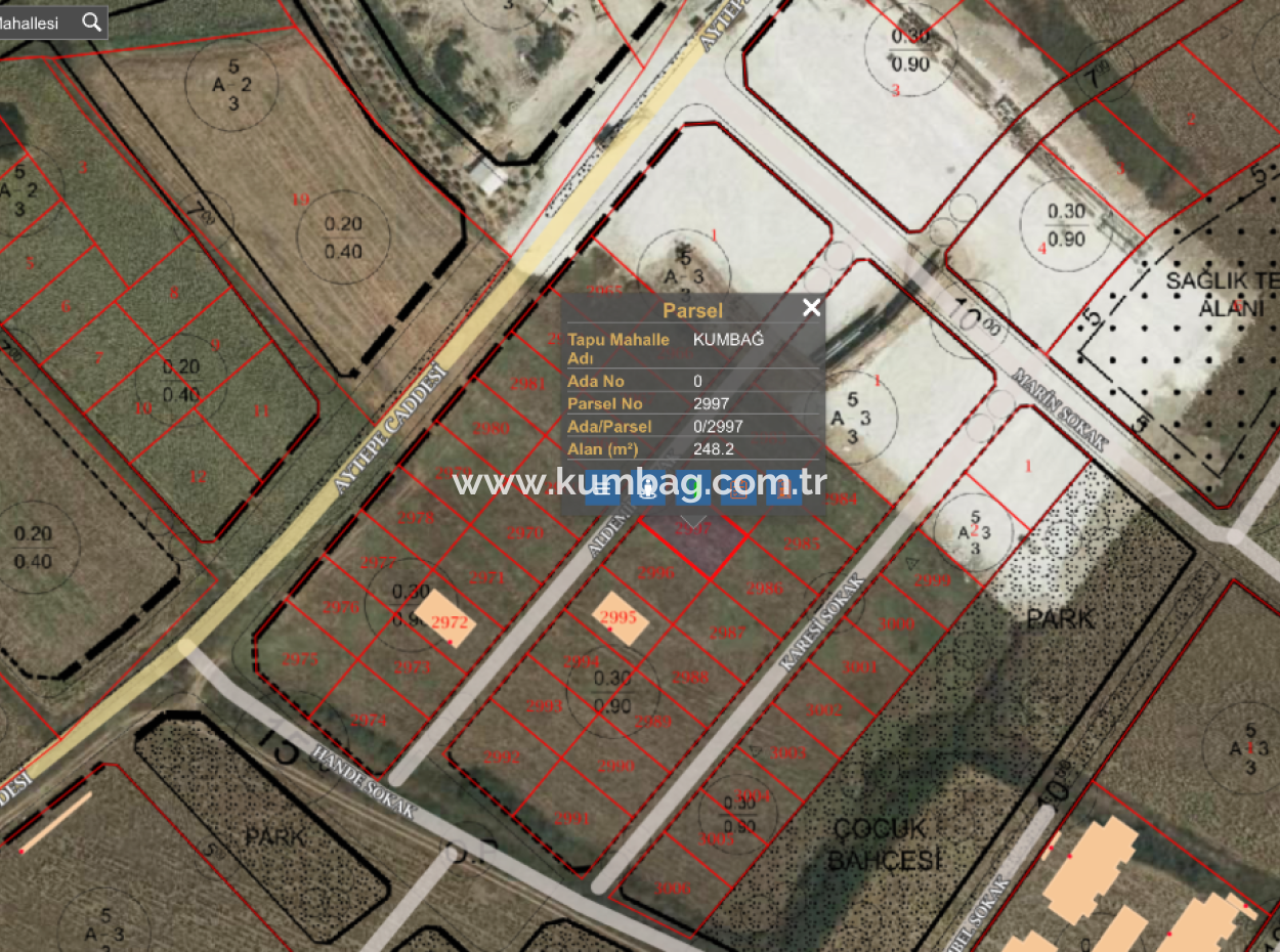 248 Square Meters 3-Storey Zoned Land For Sale In Kumbağ