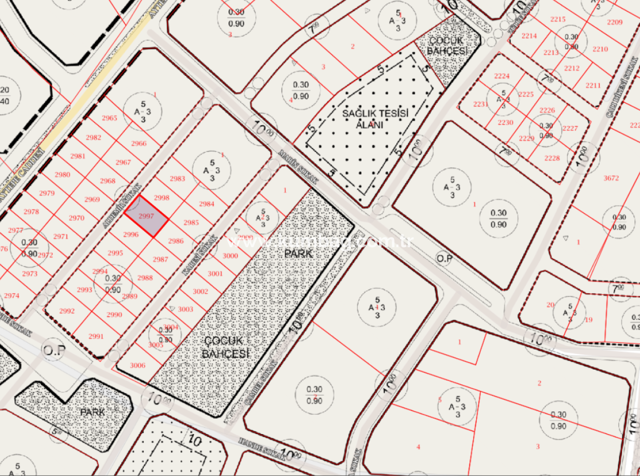 248 Square Meters 3-Storey Zoned Land For Sale In Kumbağ
