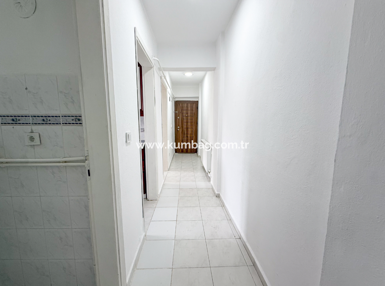 1 1 Rent With Double Balcony In A Seafront Building On Kumbağ Promenade