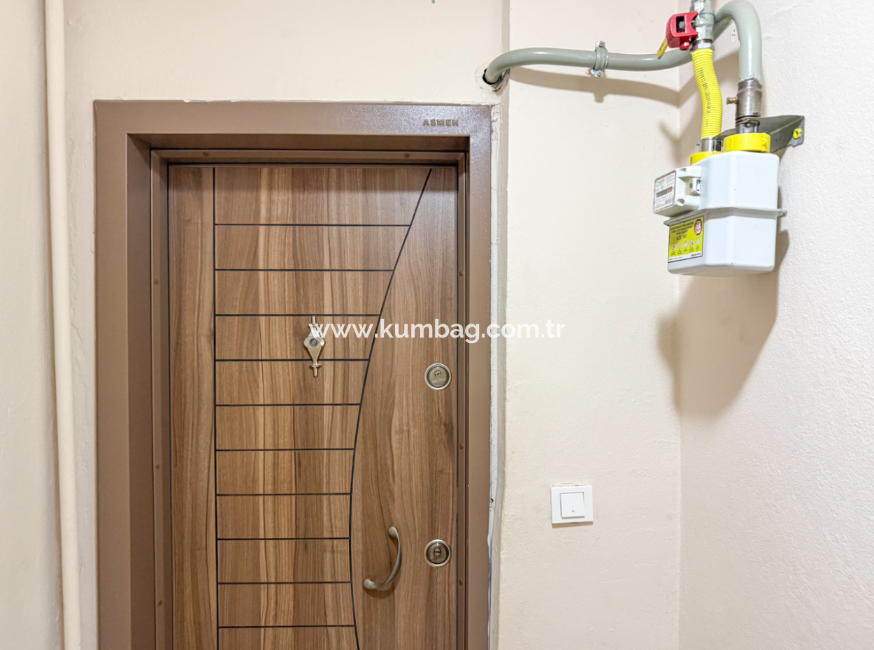 1 1 Rent With Double Balcony In A Seafront Building On Kumbağ Promenade