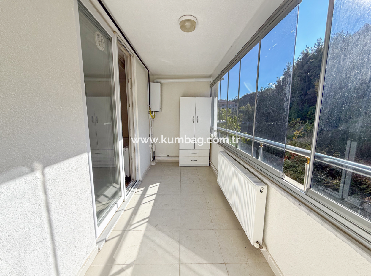 Large And Spacious 2 1 Flat For Sale In A Complex With Pool In Kumbağ 