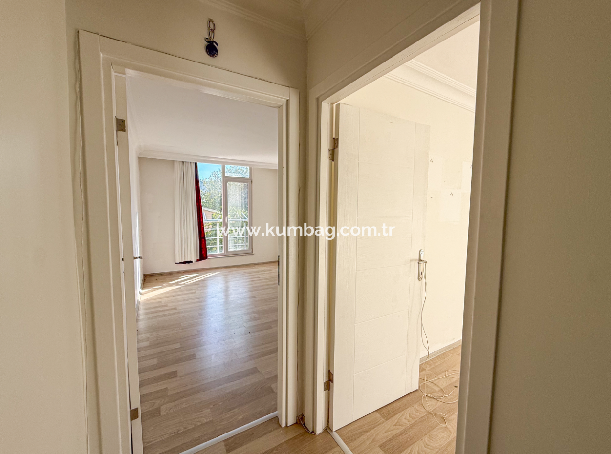 Large And Spacious 2 1 Flat For Sale In A Complex With Pool In Kumbağ 