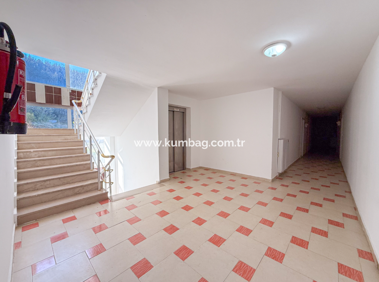 Large And Spacious 2 1 Flat For Sale In A Complex With Pool In Kumbağ 