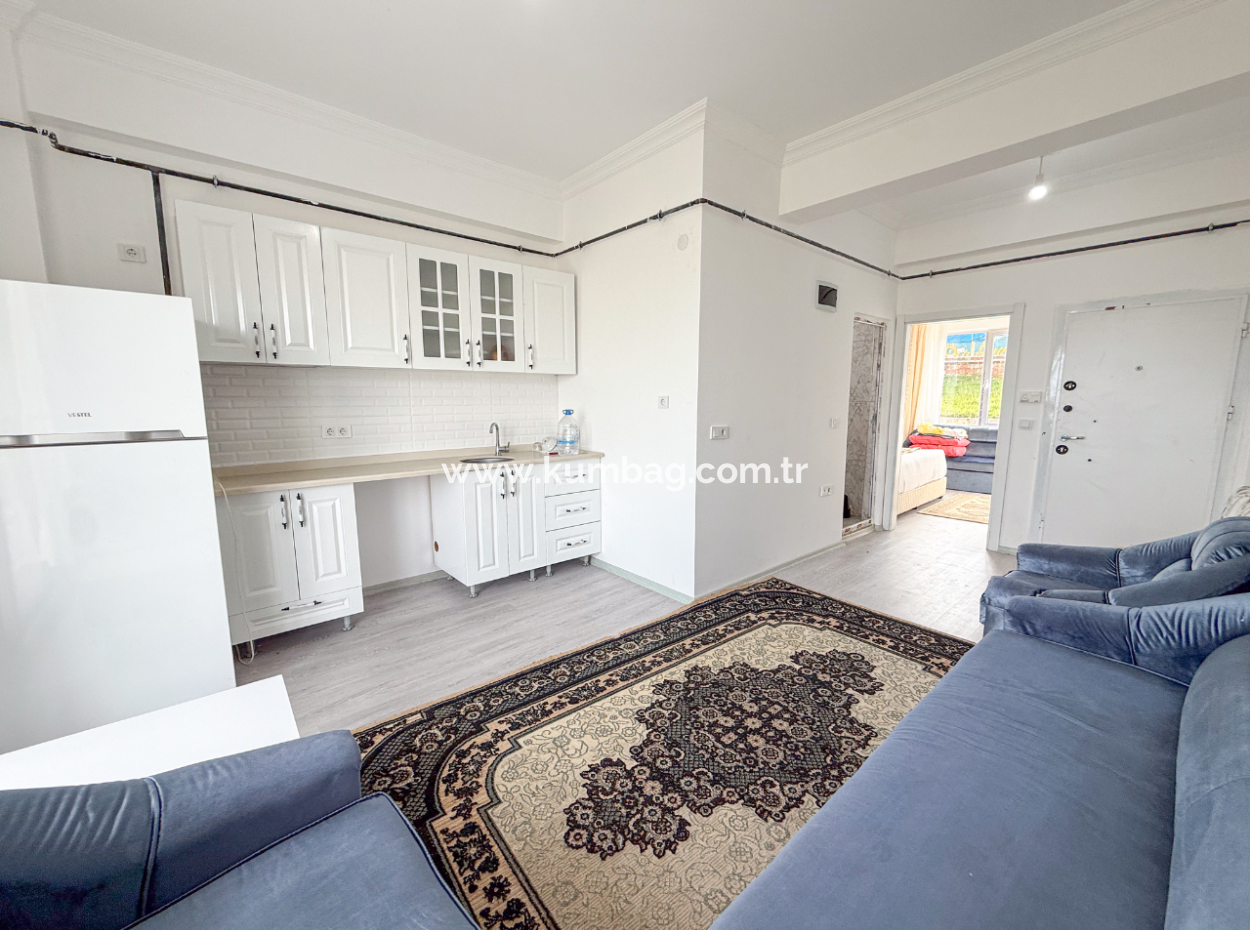 1 1 Flat For Sale With Panoramic Sea View In Kumbağ