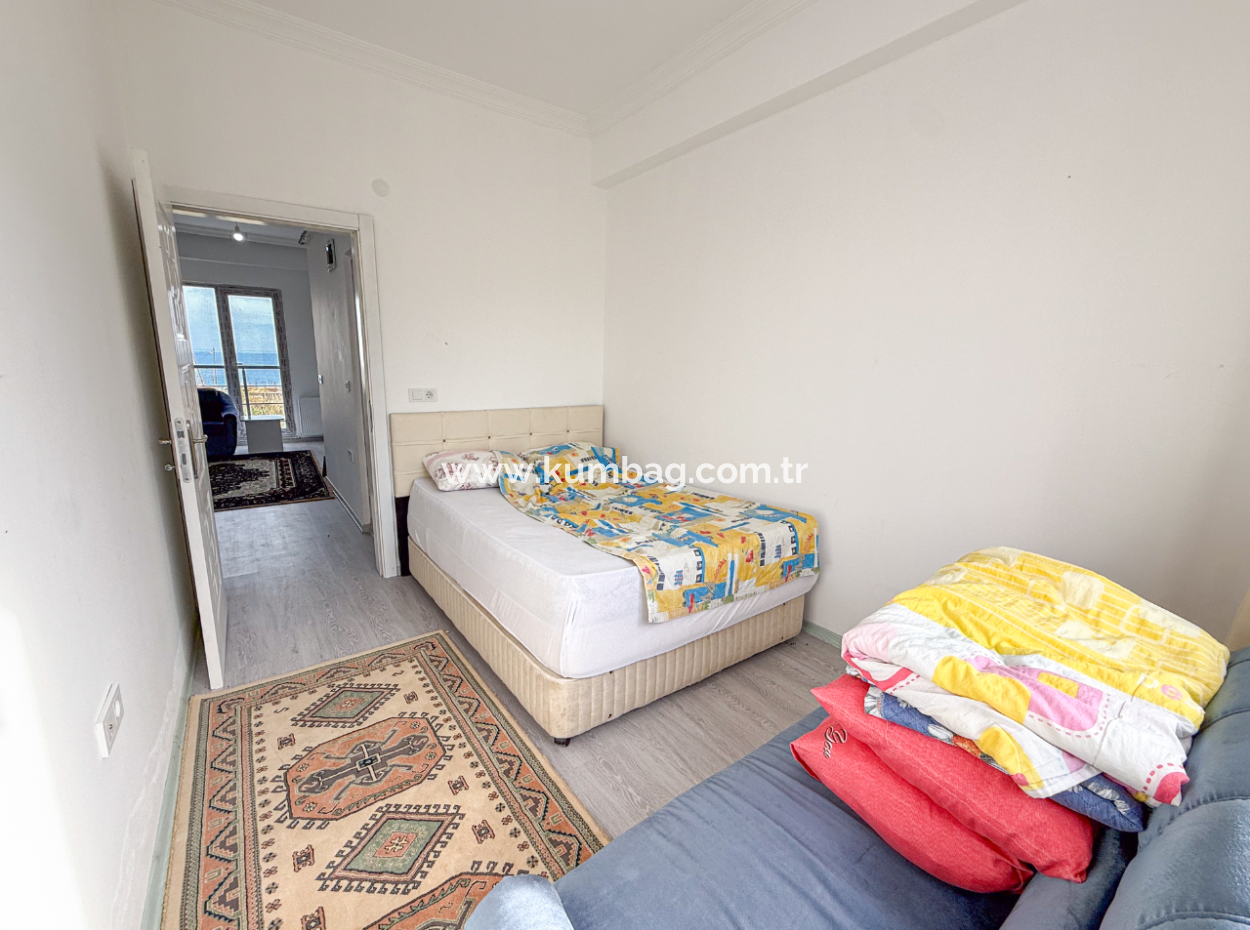 1 1 Flat For Sale With Panoramic Sea View In Kumbağ