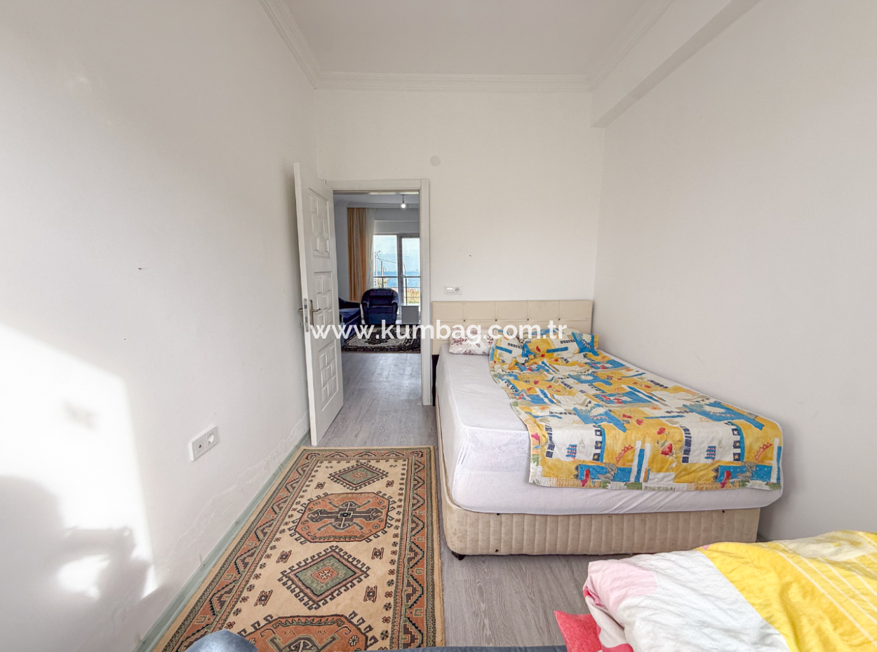 1 1 Flat For Sale With Panoramic Sea View In Kumbağ