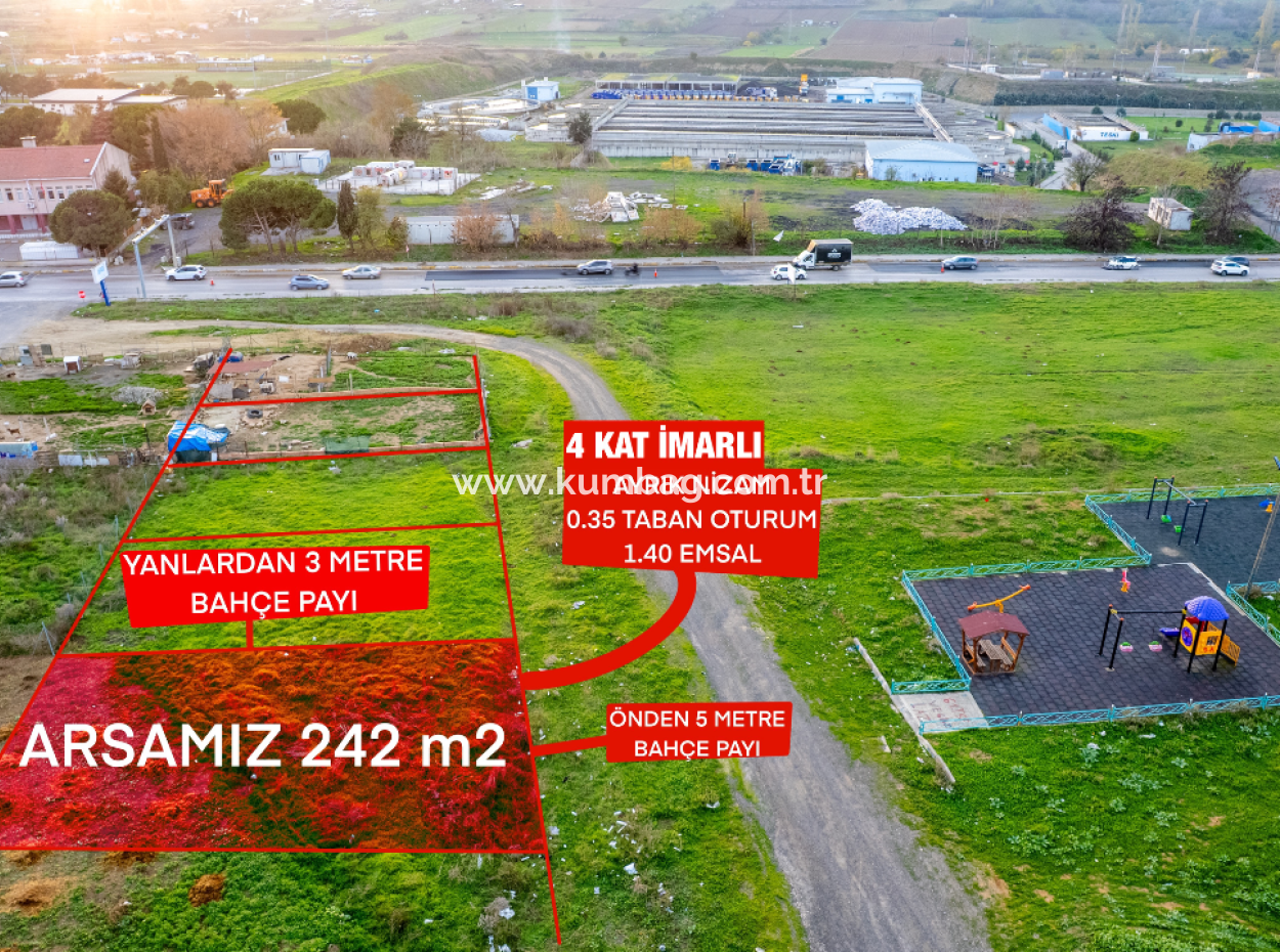 Black Sea Mh. Ready-To-Build Zoned Land For Sale In Front Of Ifrazli Park