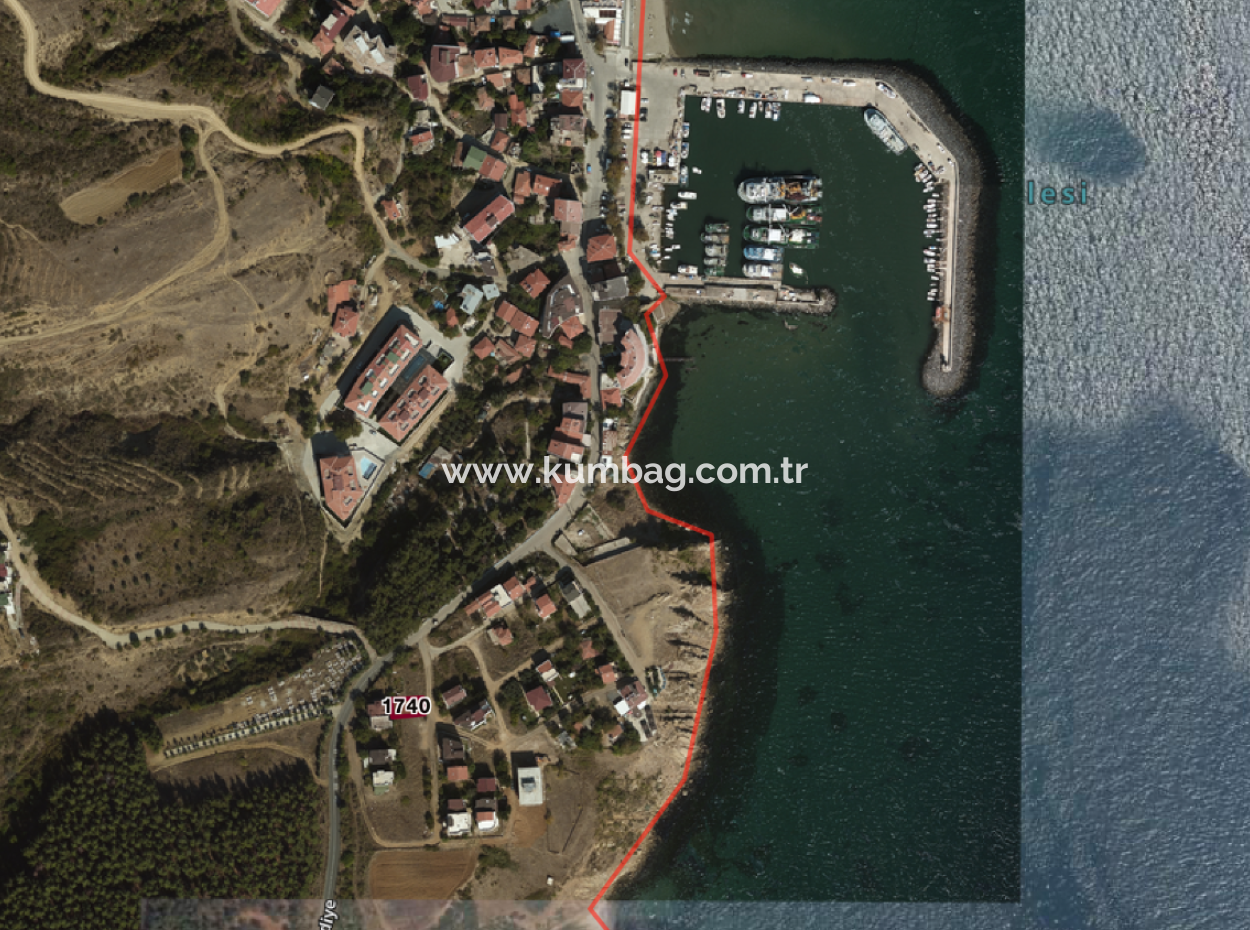 185 M2 Zoned Land For Sale In A Decent Location Ready For Construction In Kumbağ