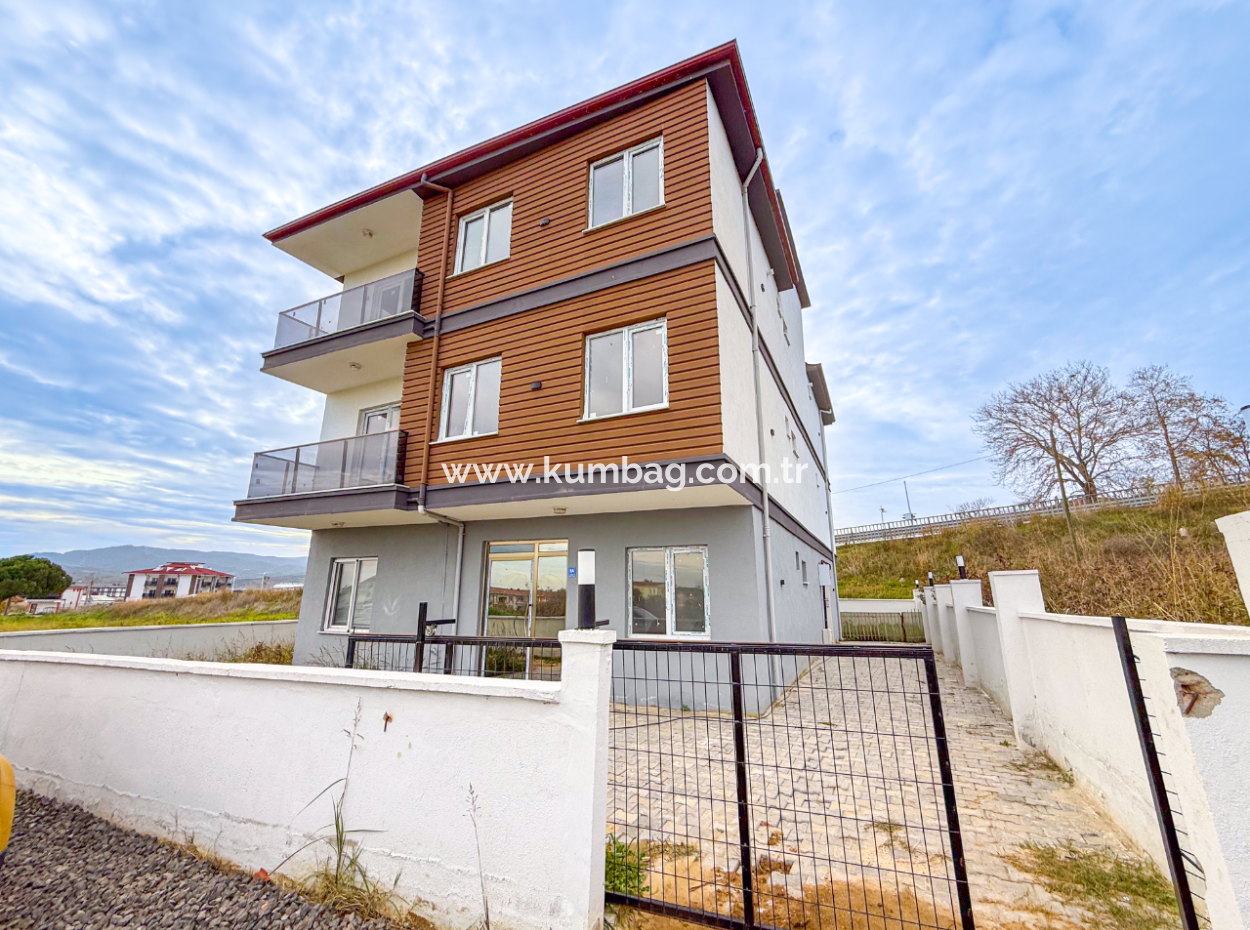 1 1 Flat With Garden In A New Building On The Sea Side Of The Street In Kumbağ
