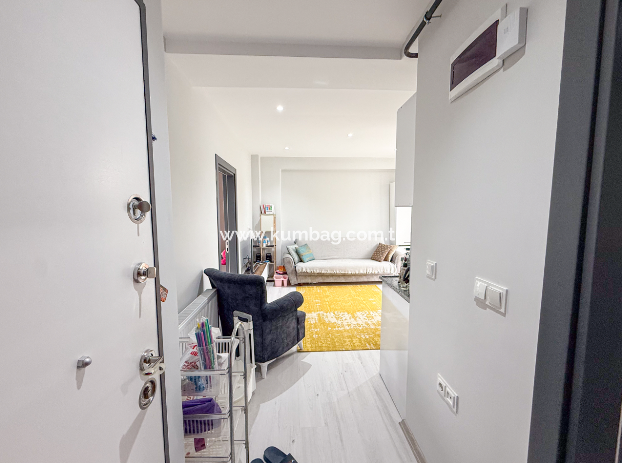 1 1 Flat With Garden In A New Building On The Sea Side Of The Street In Kumbağ