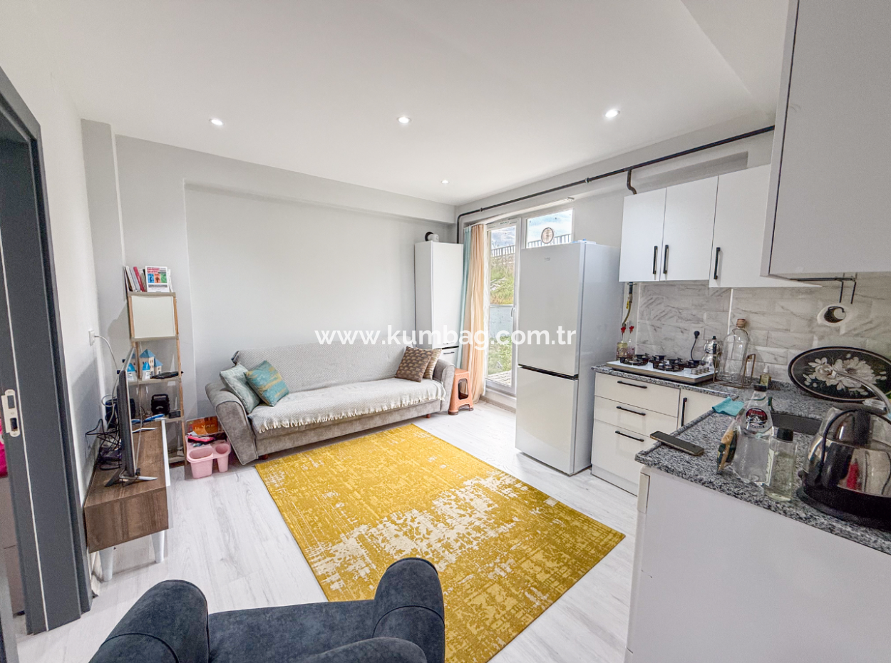 1 1 Flat With Garden In A New Building On The Sea Side Of The Street In Kumbağ