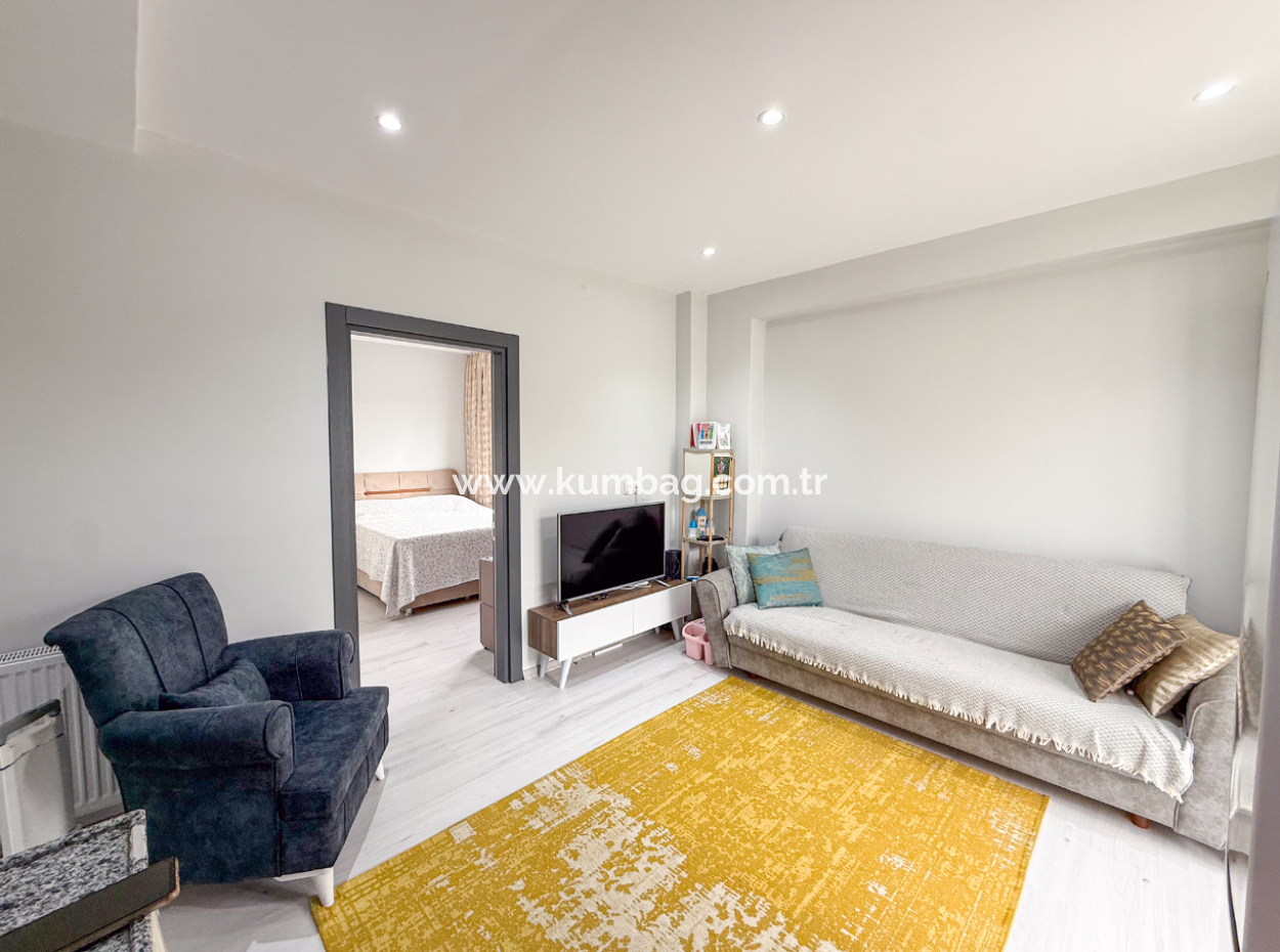 1 1 Flat With Garden In A New Building On The Sea Side Of The Street In Kumbağ