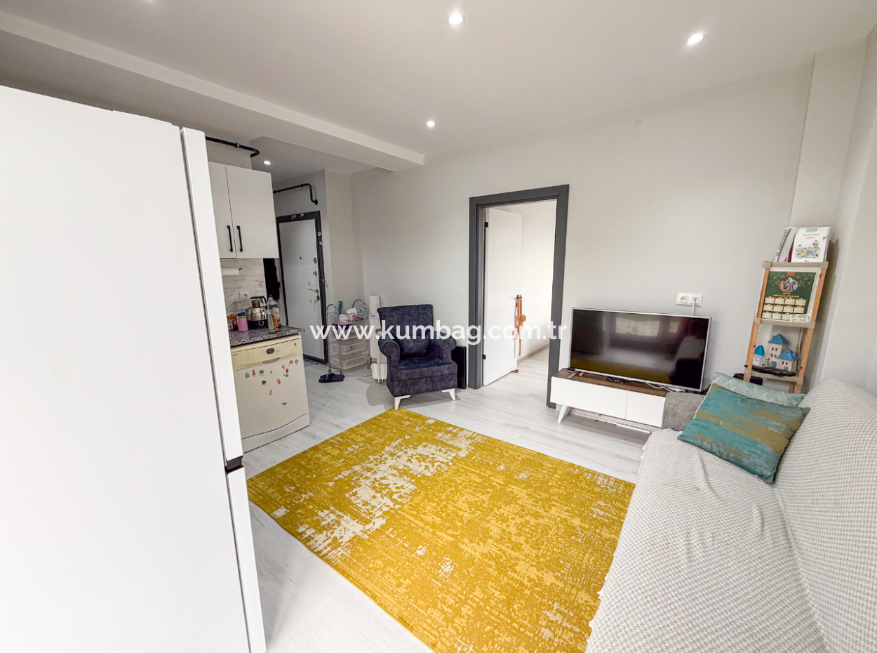 1 1 Flat With Garden In A New Building On The Sea Side Of The Street In Kumbağ