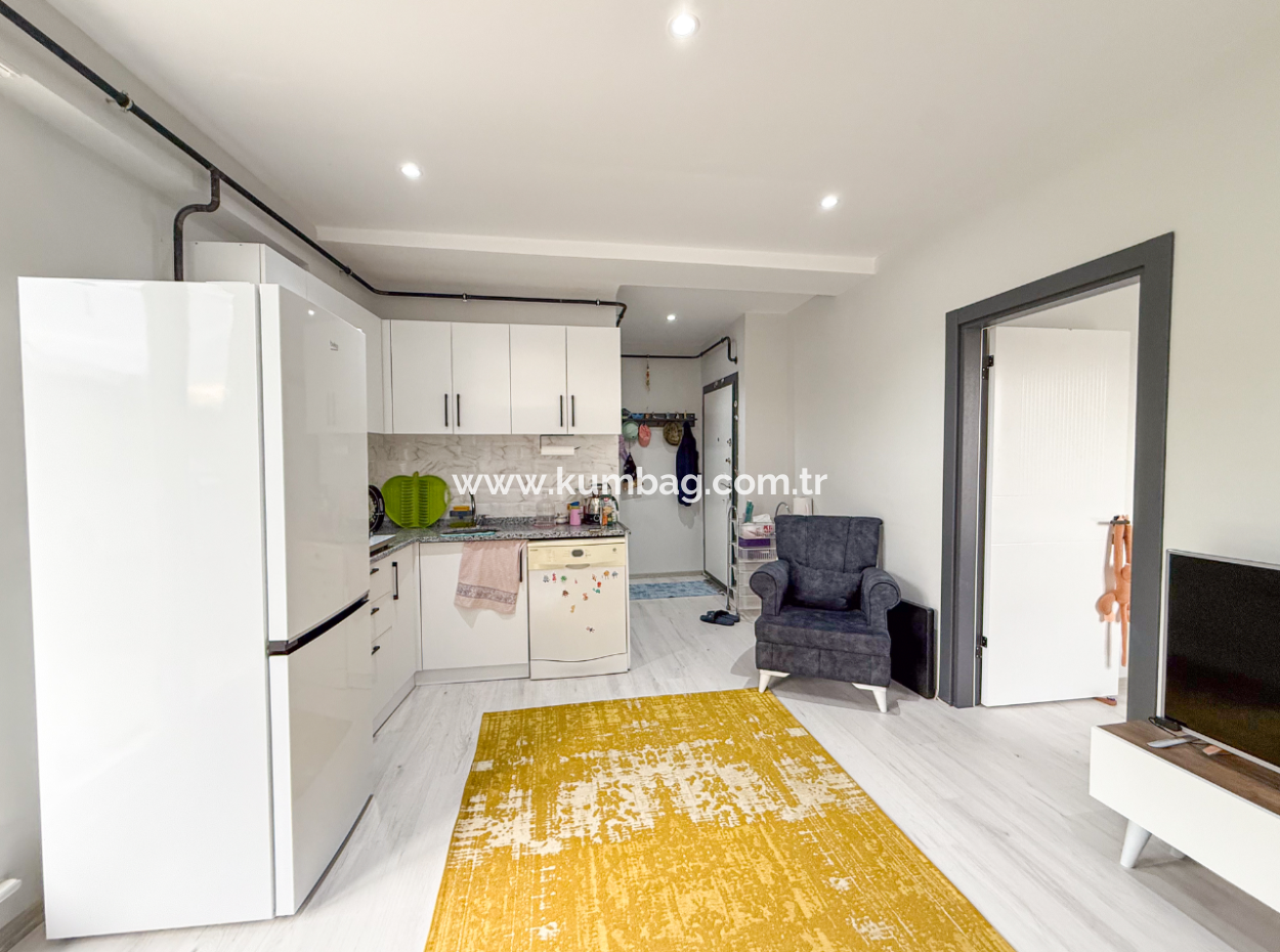 1 1 Flat With Garden In A New Building On The Sea Side Of The Street In Kumbağ