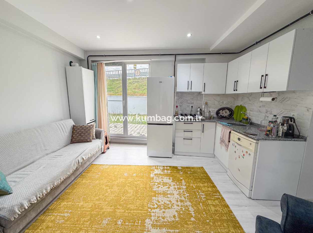 1 1 Flat With Garden In A New Building On The Sea Side Of The Street In Kumbağ