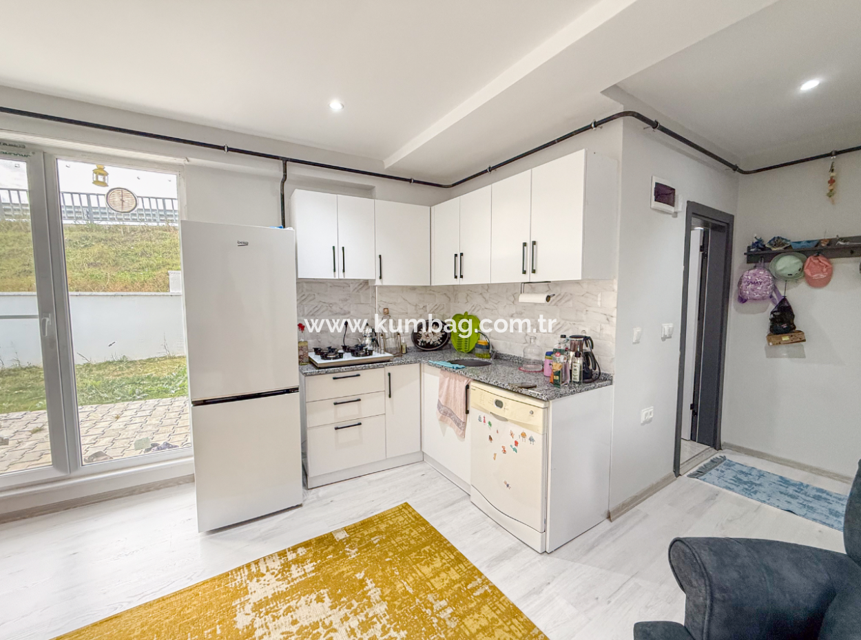 1 1 Flat With Garden In A New Building On The Sea Side Of The Street In Kumbağ