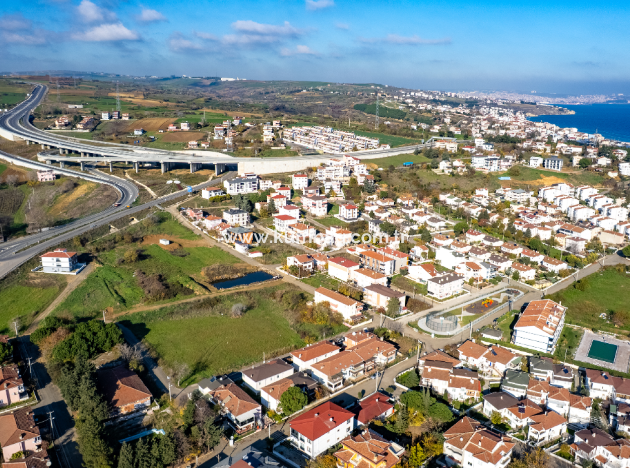 Ready-To-Build Land For Sale Near Gündal Beach In Kumbağ