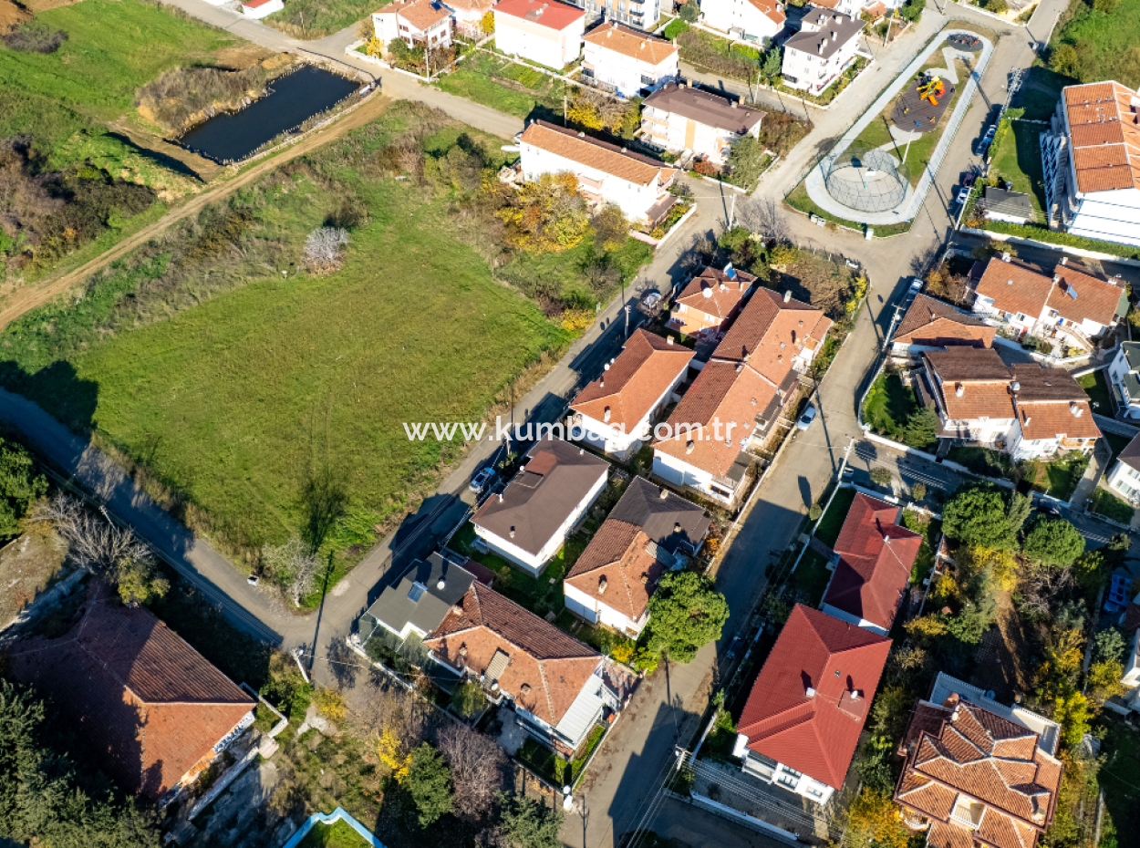 Ready-To-Build Land For Sale Near Gündal Beach In Kumbağ