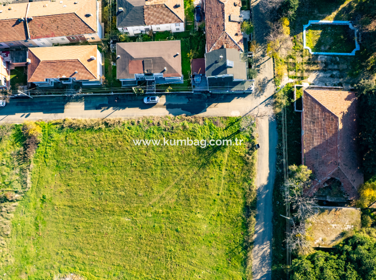 Ready-To-Build Land For Sale Near Gündal Beach In Kumbağ