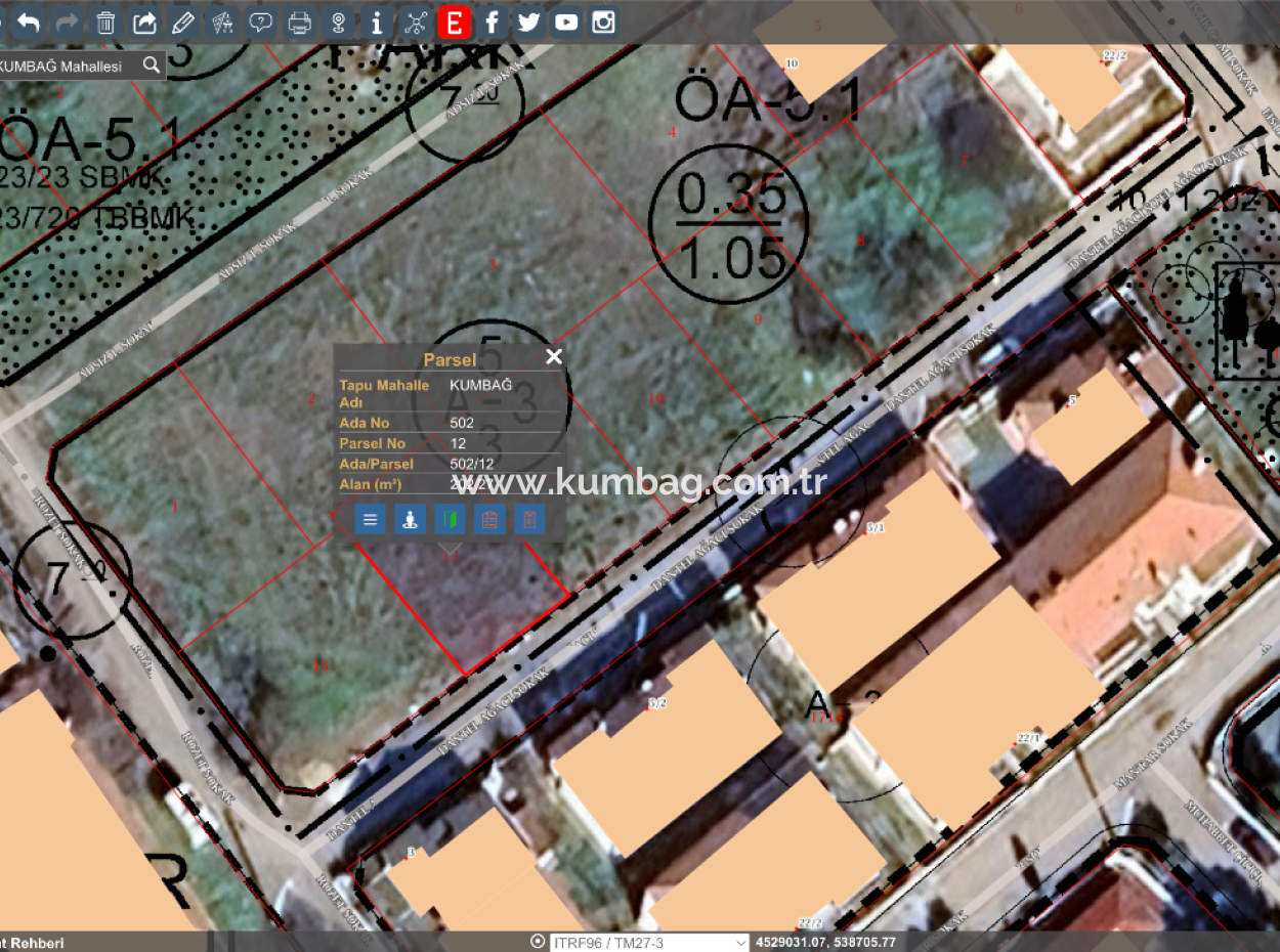 Ready-To-Build Land For Sale Near Gündal Beach In Kumbağ