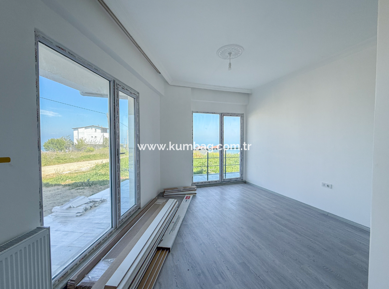 1 1 Flat For Rent With Panoramic Sea View In Kumbağ