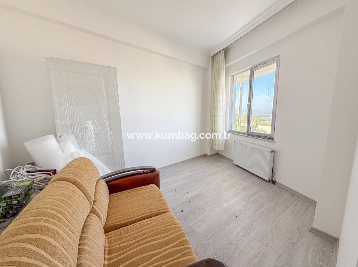 1 1 Flat For Rent With Panoramic Sea View In Kumbağ