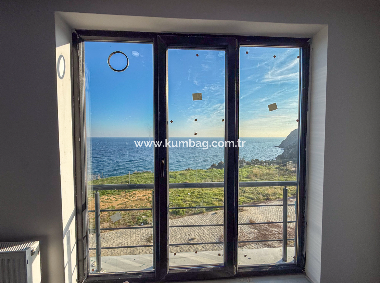 Kumbağ Panoramic Sea View Luxury New 2 1 Flats For Sale