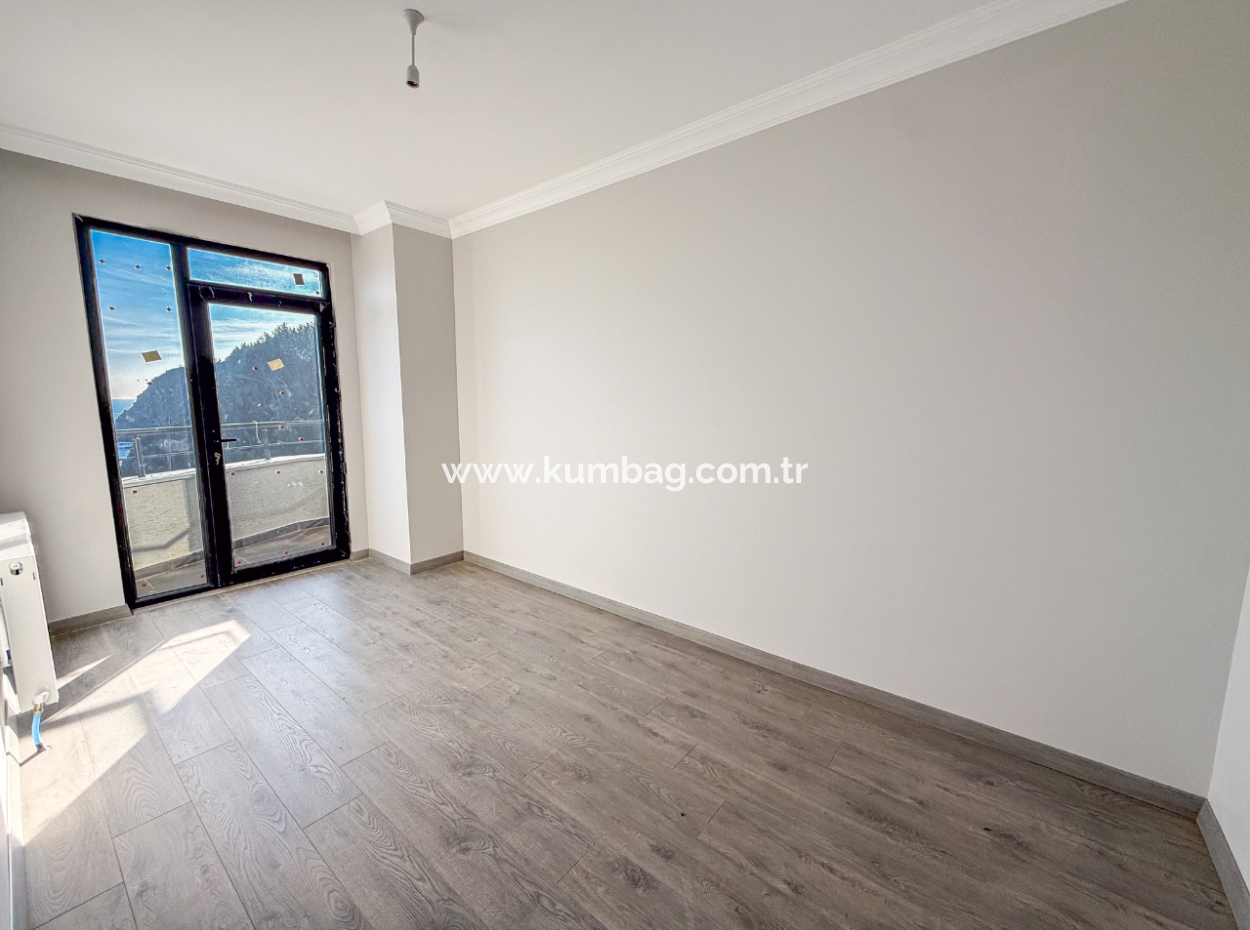 Kumbağ Panoramic Sea View Luxury New 2 1 Flats For Sale