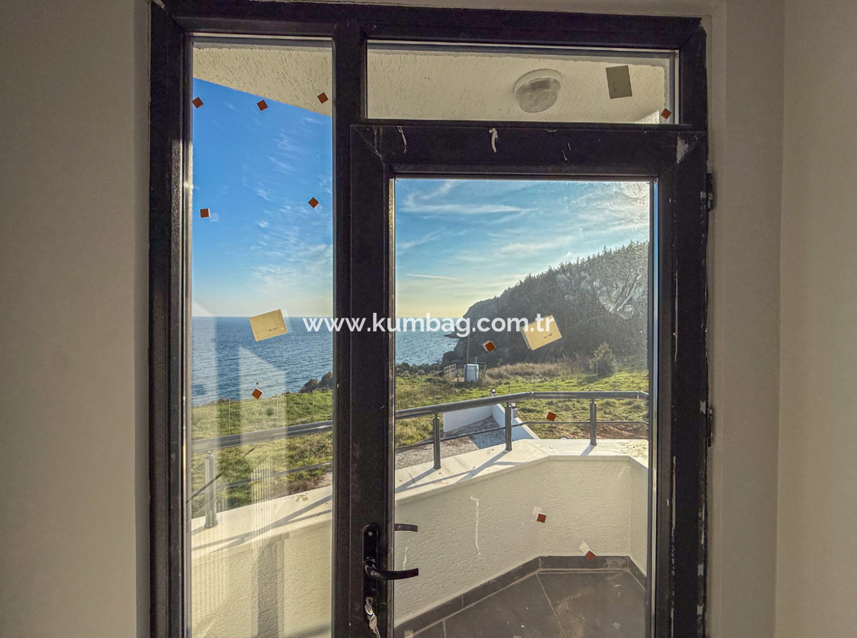 Kumbağ Panoramic Sea View Luxury New 2 1 Flats For Sale