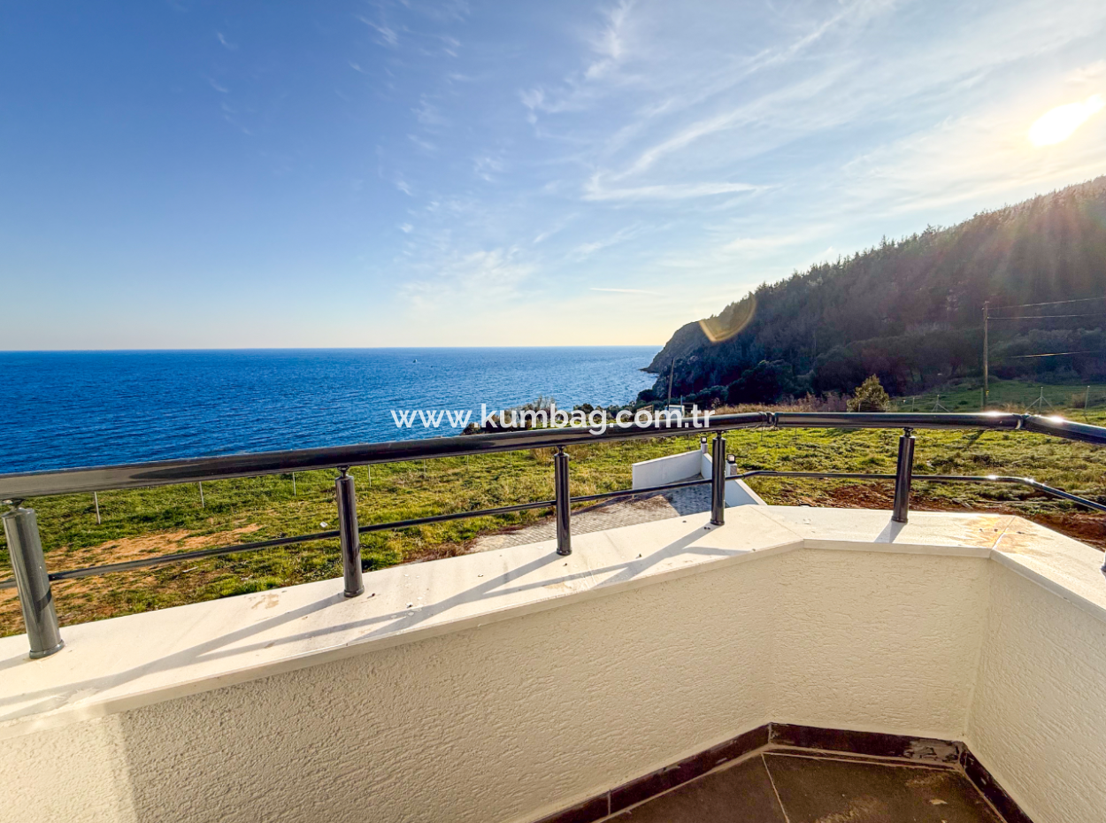 Kumbağ Panoramic Sea View Luxury New 2 1 Flats For Sale