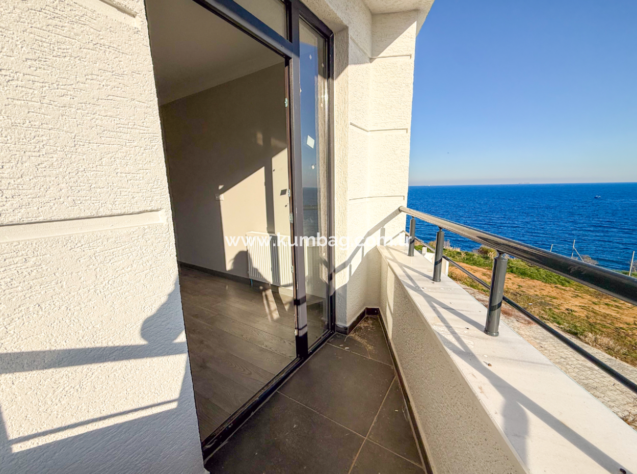 Kumbağ Panoramic Sea View Luxury New 2 1 Flats For Sale