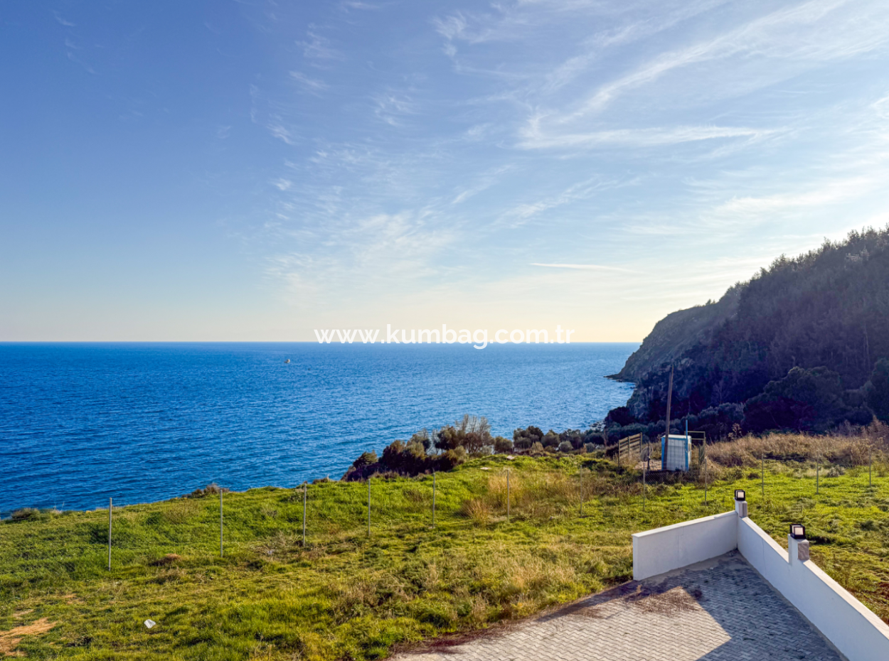 Kumbağ Panoramic Sea View Luxury New 2 1 Flats For Sale