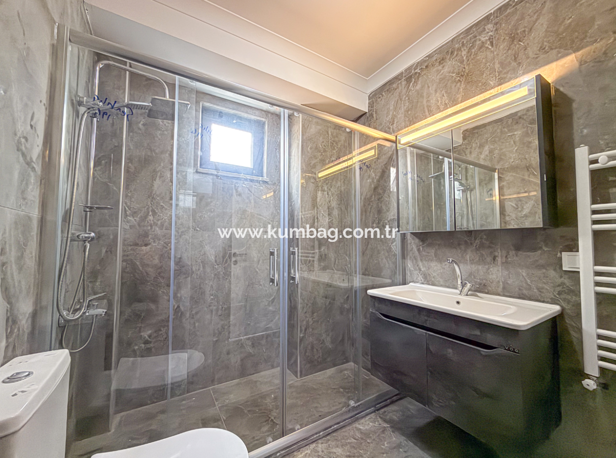 Kumbağ Panoramic Sea View Luxury New 2 1 Flats For Sale