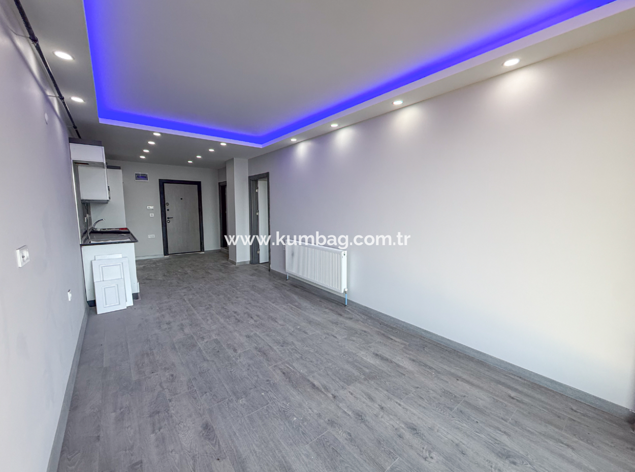 Kumbağ Panoramic Sea View Garden New 1 1 Flat For Sale