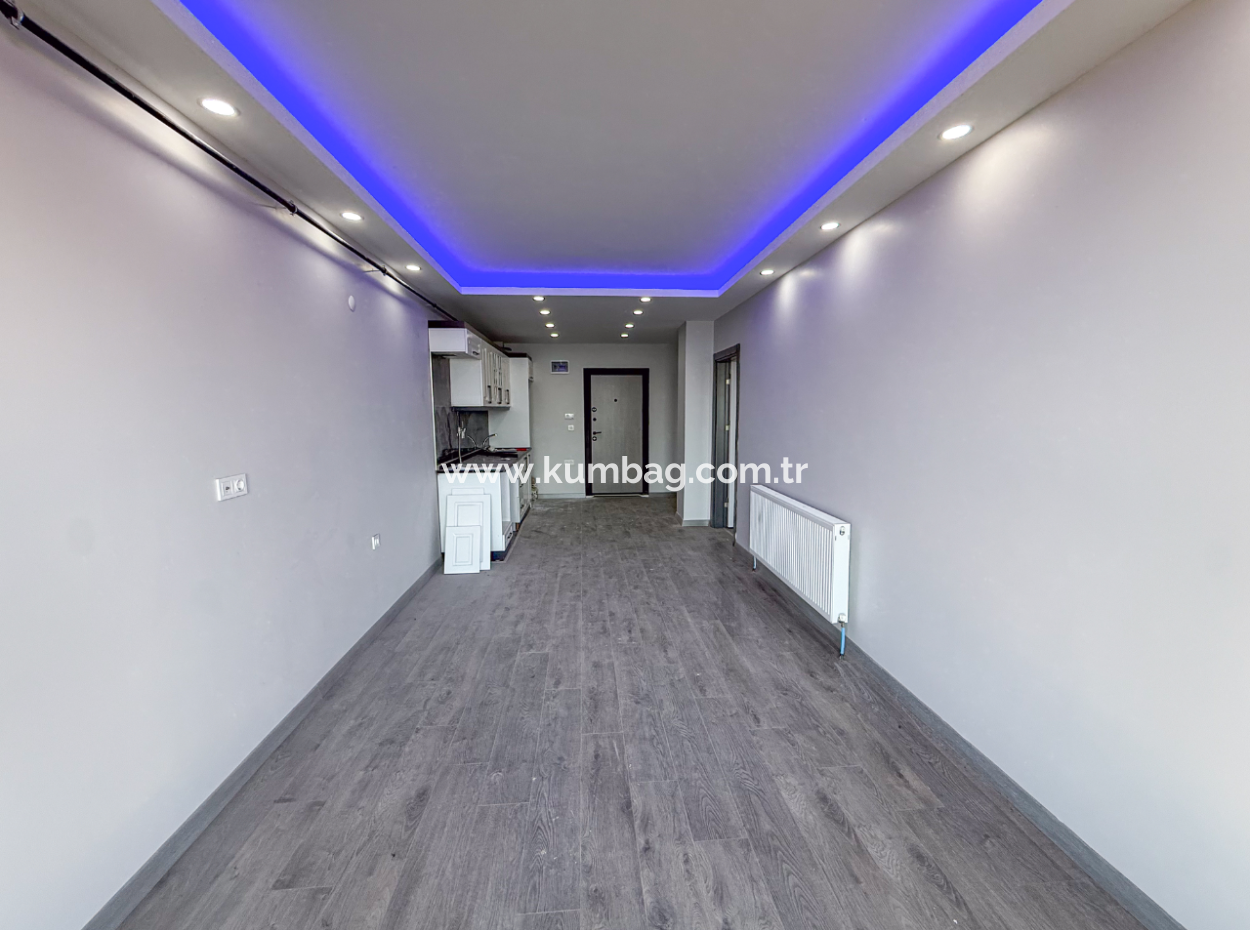 Kumbağ Panoramic Sea View Garden New 1 1 Flat For Sale