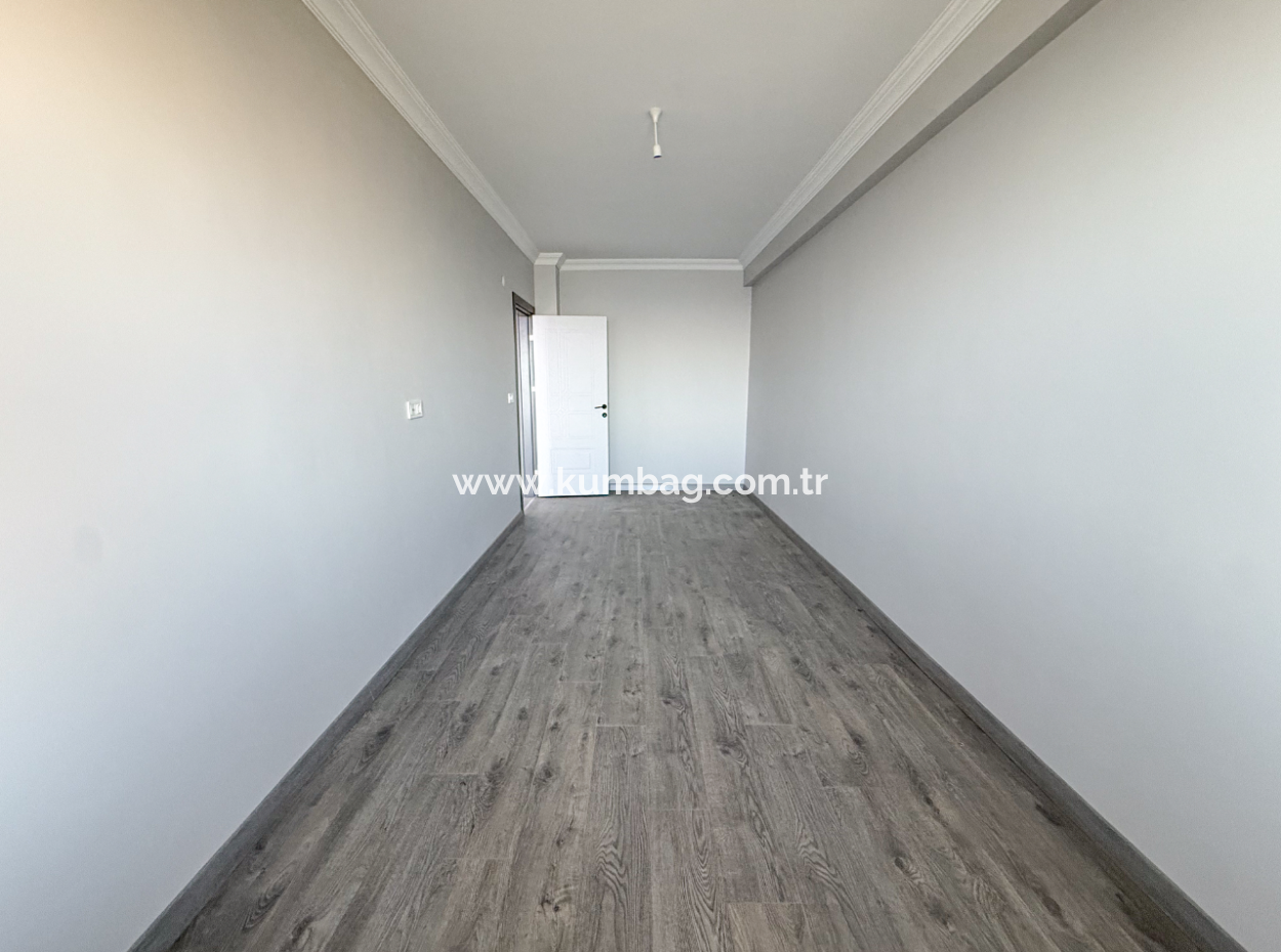 Kumbağ Panoramic Sea View Garden New 1 1 Flat For Sale