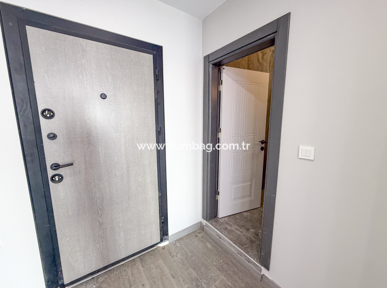 Kumbağ Panoramic Sea View Garden New 1 1 Flat For Sale