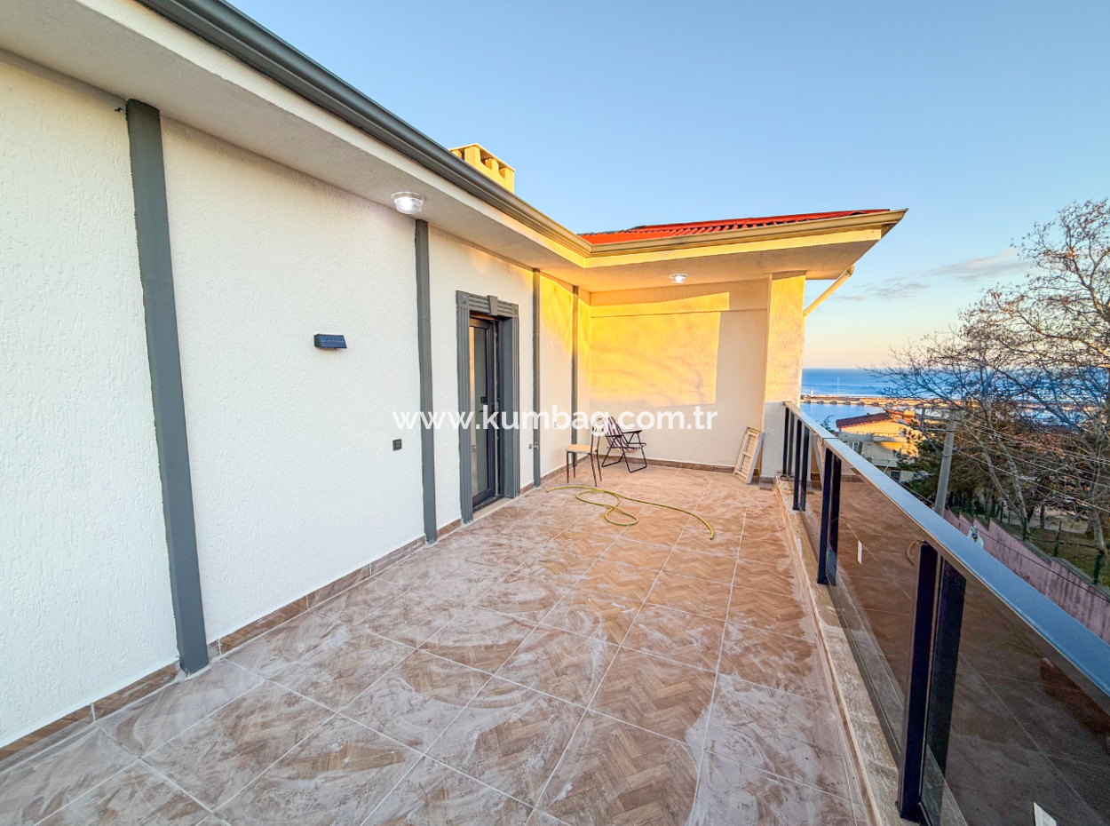Barbaros Mh Sea View Ultra Luxury 6 1 Triplex New Villa