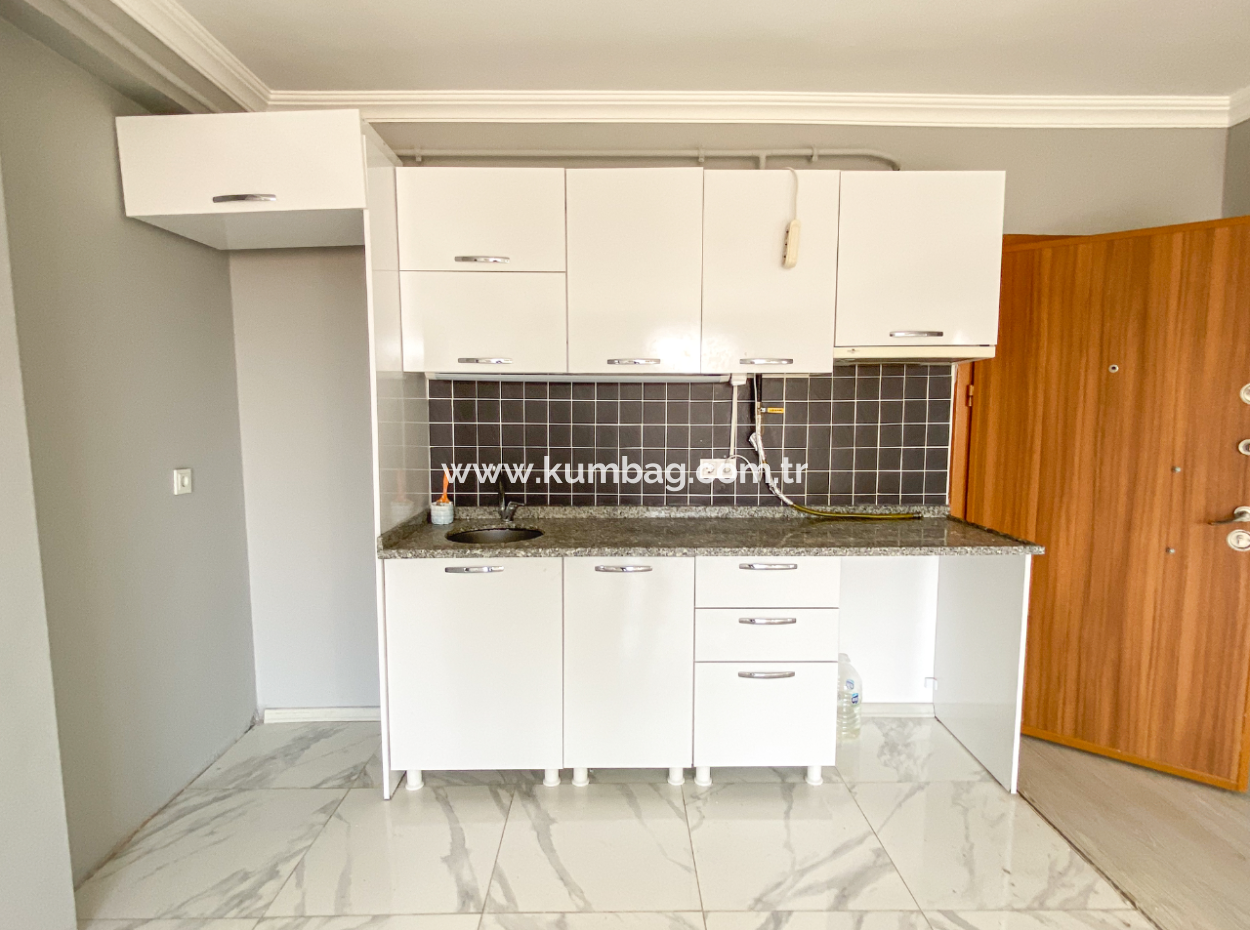 2 1 Flats For Rent In Kumbağ Village Area With Pool And Sea View