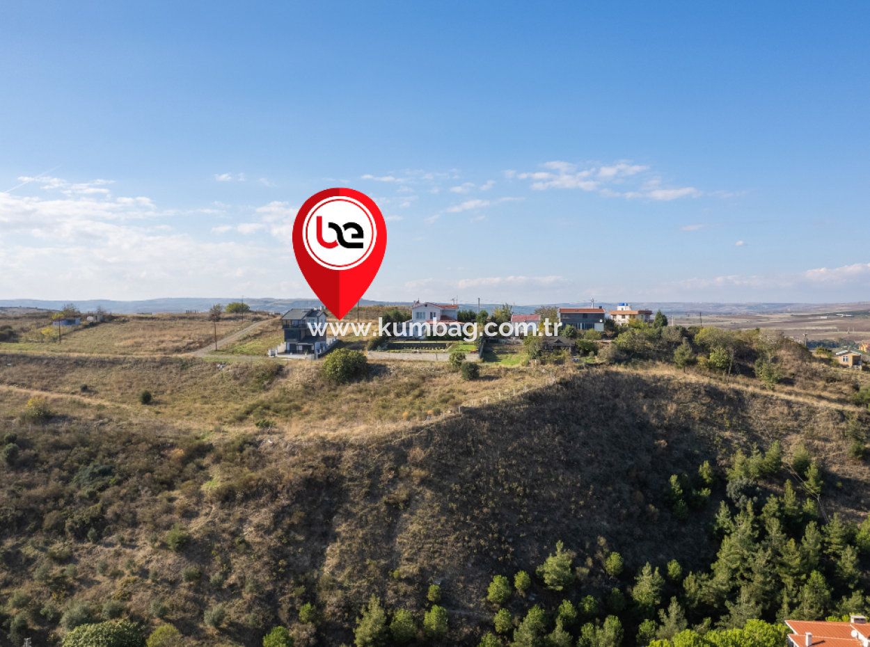 Ready-To-Build Land With Sea View 275M2 Residential Zoning In Kumbağ